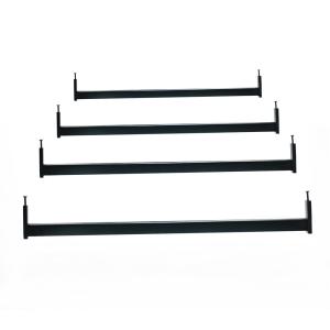 Quality Chrome Finish Aluminum 1004mm Wardrobe Hanger SGS wholesale