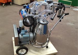 Quality Food Grade Portable Milking Machine Twin Buckets With CE Approved wholesale