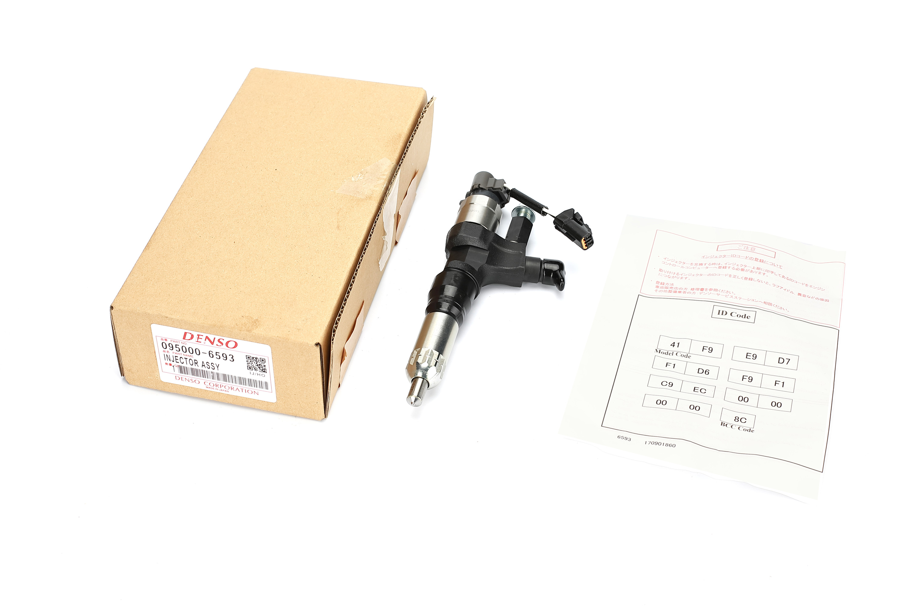 Kobelco Sk350-8 Hydraulic Spare Parts Fuel Injector Assy 095000-6593