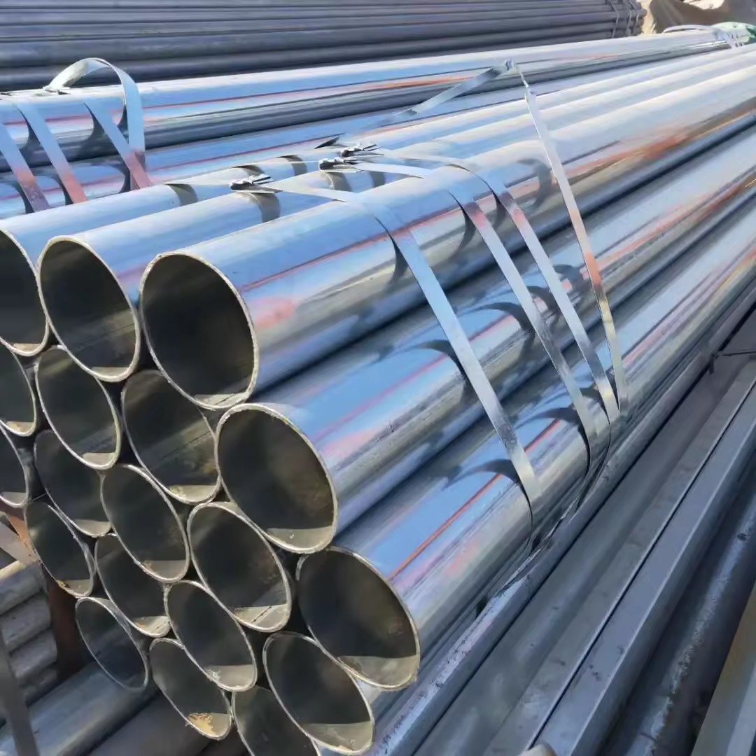 KS Certified Galvanized Round Pipe for Construction Materials