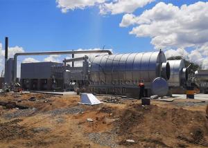 Quality 20 Tonne Waste Tyre Recycling Machine Pyrolysis Furnace To Fuel Oil wholesale