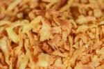 sliced Yellow Gold 30*30mm Crispy Fried Onion