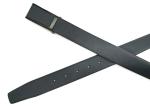 Prong Buckle 3.5CM Split Mens Casual Leather Belt Navy Beige