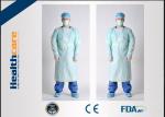 Simple Disposable Protective Gowns Long Sleeve Anti-blood Isolation Gowns With