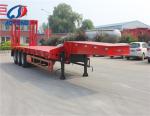 2 Axle Lowboy Semi Trailer Heavy Equipment Transport for Truck Trailer in Africa
