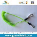 Steel Inside Green Expanding Long Coiled Leash