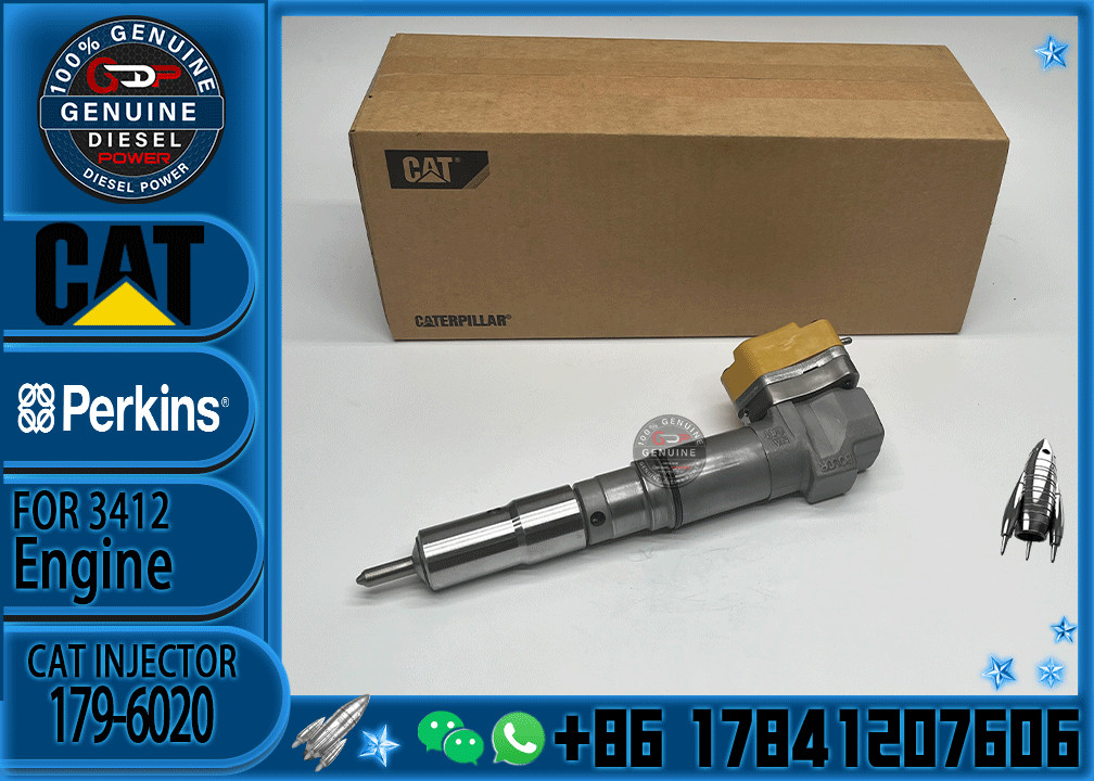 3412E Diesel Engine Fuel Injector Assembly 20R-4148 179-6020 198-7912 232-1168 156-3895 204-2467