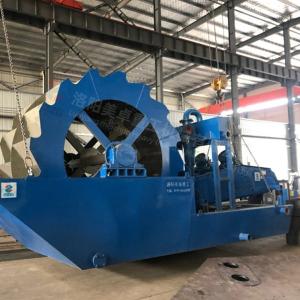Quality High Capacity Wheel Sand Washing Machine 150 Tons Per Hour Capacity AC Motor wholesale