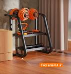Gym Equipment Commercial 2 Tier Weights Dumbbell Rack Kettlebell Rack