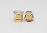 SGS Crimp Zinc Alloy Perfume Bottle Magnetic Cap Stopper