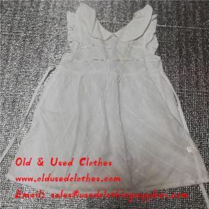 Quality Used Kids Clothes Used Ladies Dresses Old Fashioned Dresses White Color wholesale
