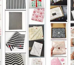Quality 17gsm Clothing Wrapping Paper Printed Waterproof Christmas Tissue wholesale