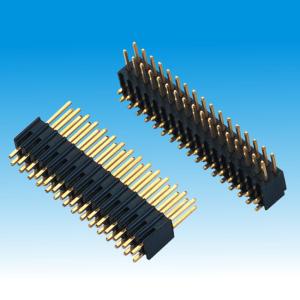 Quality 2.54mm Pin Header Dual Row Straight Right Angle wholesale