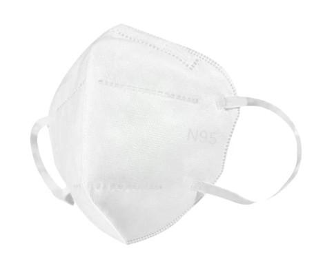 Cheap Foldable N95 Particulate Respirator , Disposable Medical Face Mask for sale