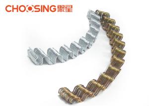 Quality Customized 3.4mm Zig Zag Sofa Springs Loop Height 46 - 48mm Anti Rust Featuring wholesale
