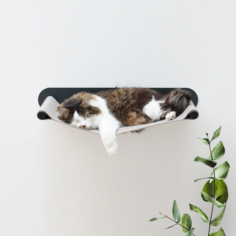 Wall Mount Multi-Layer Cat Post for Climb and Scratch Ideal for Multi-Cat Households