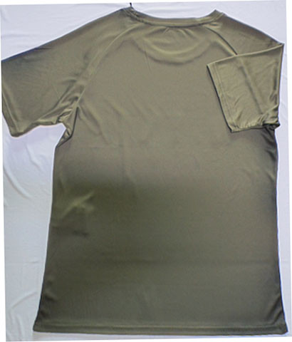 Active Dye Fast Dry S To XL Mens Crew Neck T Shirt Half Sleeve