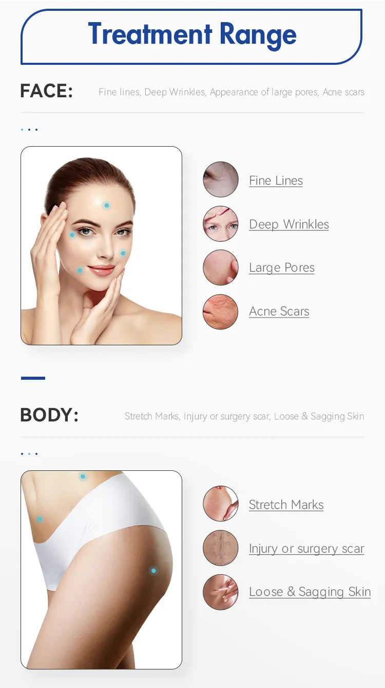 2023 New Multifunction Radio Frequency Micro Needling Rf Microneedling Machine Portable Face Beauty Equipment Device