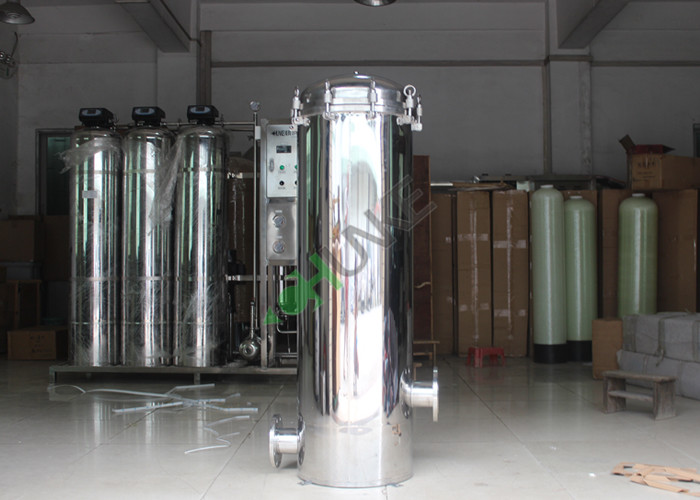 Stainless Steel Bag Filter Housing , Multi Bag Or Basket Type Ss Bag Filter Housing