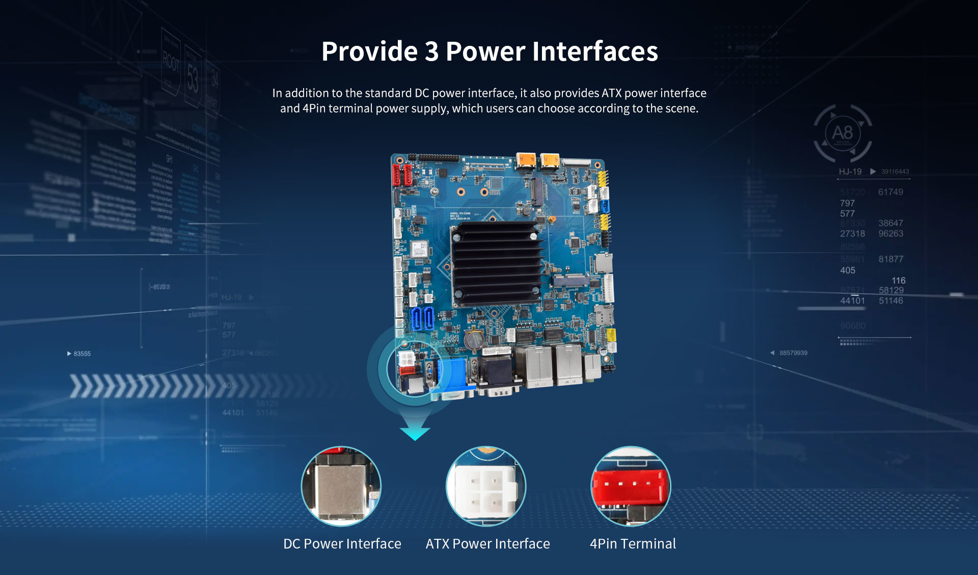 ITX-Z3588 Intelligent Industrial Computer Mainboard 1-way anti-tamper control interface
