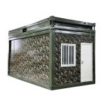 Foldable Container Barracks Modular Design for Military Camp