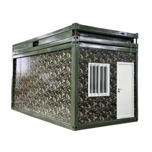 Quality Foldable Container Barracks Modular Design for Military Camp wholesale