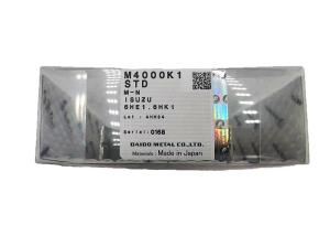 Quality 6HH1 Daido Bearings , Engine Main Bearing M4000K1 Isuzu 8943933270 wholesale
