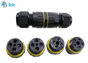 Quality Outdoor IP 68 450V Waterproof Cable Connectors M25 2 3 4 5 Pins 2 Channel wholesale