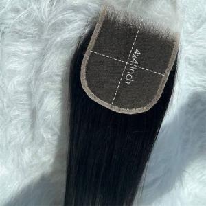 Quality Straight Skinlike Real 4x4 HD Lace Closure Frontal 12A Grade 12inches wholesale