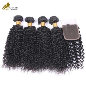 Quality Curly Remy Brazilian Human Hair Bundle Afro Kinky Weave wholesale