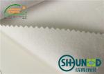 Plain Weave Cotton Brush Shirt Interlining White Flat Coating