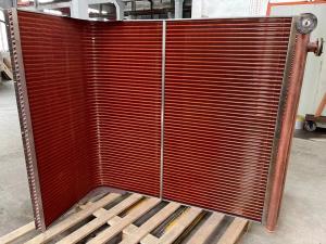 Quality Galvanized Plate Type Finned Tube Heat Exchanger Condenser Coil wholesale