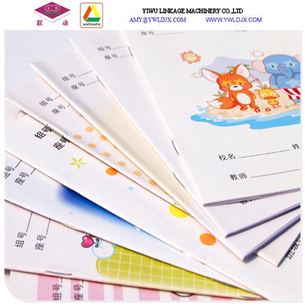 Office Stationery Full Line Ruling Folding Cutting Binding All in One Notebook Machine Production Line