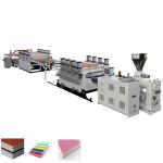 WPC PVC Foam Board Plastic Sheet Extruder Machine Electric Heating