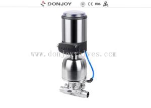 Quality 316L DONJOY Sanitary Diaphragm Valve Regulating Valve with ILTOP Positioner wholesale