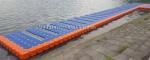 Drive on dock float bricks