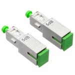 Adjustable Sc APC Attenuator Male To Female Singlemode 3dB 5dB 10dB