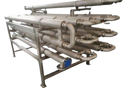 Durable Stainless Steel Casing Gas Water Heat Exchanger For Temperature