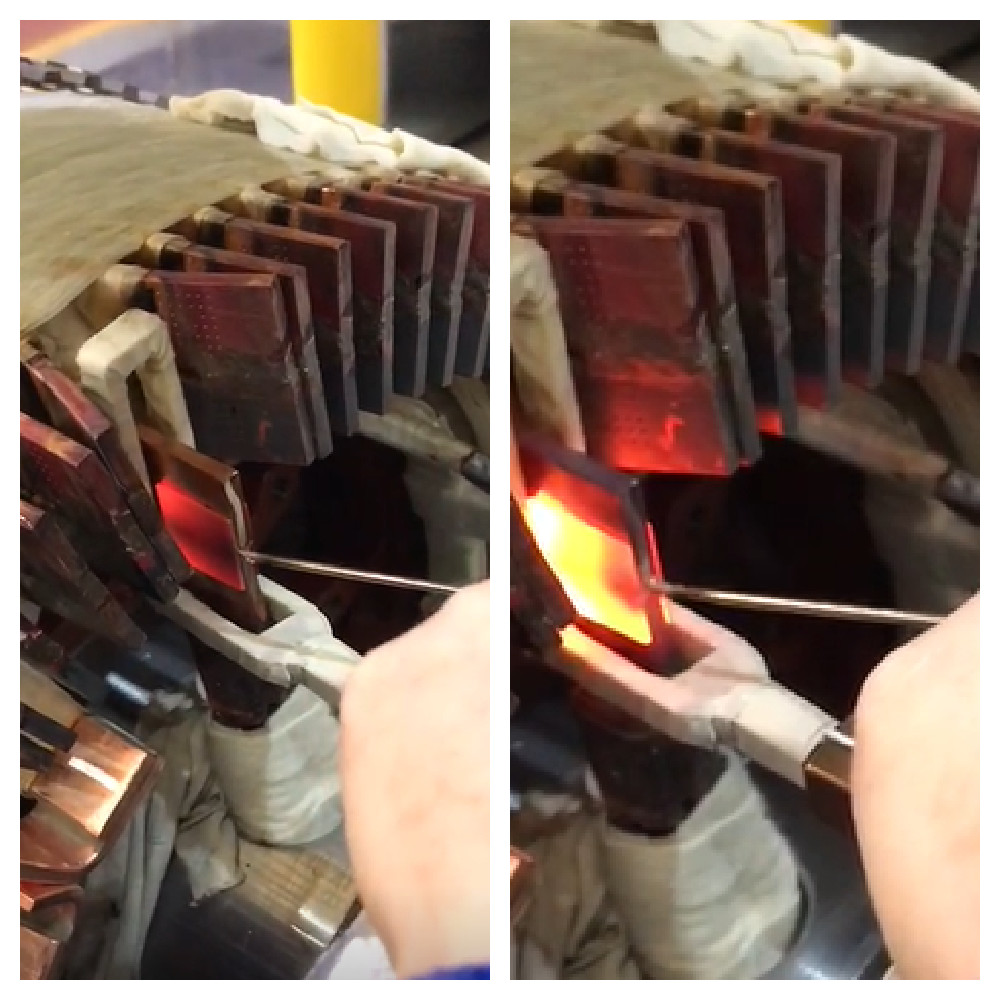 120KW Intelligent Industrial Induction Heating Machine For Metal Hardening 500KVA