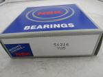 One Direction Thrust Ball Bearings 51316 Conical Roller Bearing For Gearbox