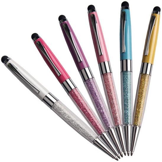 Custom logo metal pen promotional gold rose metal roller pen with gift pen box