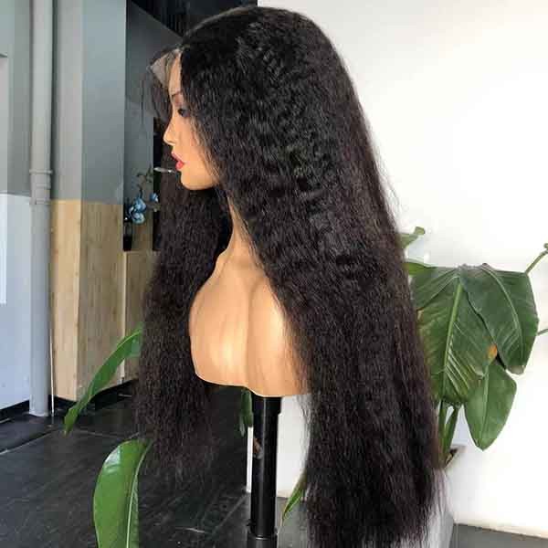 Super Double Drawn Preplucked HD Lace Wig Closure 6X6 Swiss Human Hair