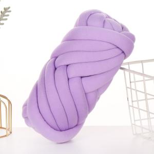Quality 100% PO Chunky T-Shirt Core Yarn Tape Yarn For Hand Knitting Blanket Cushion wholesale