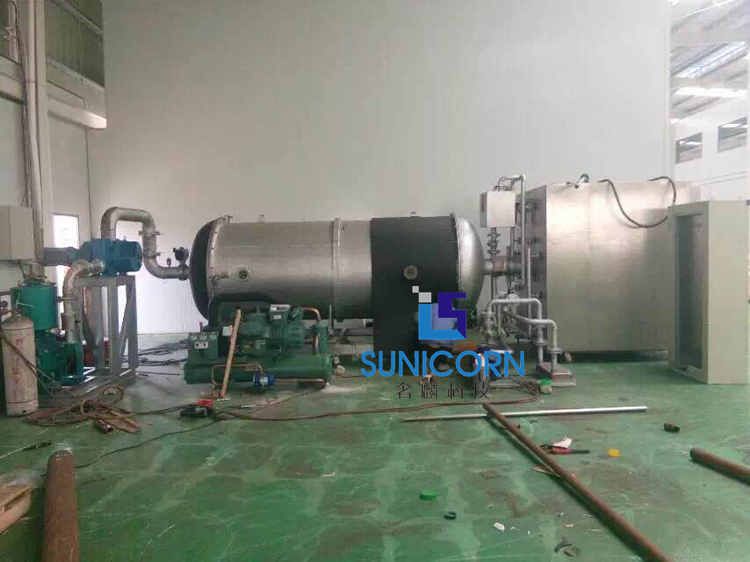 High Safety Industrial Freeze Dried Fruit Machine 6600*2100*2100mm