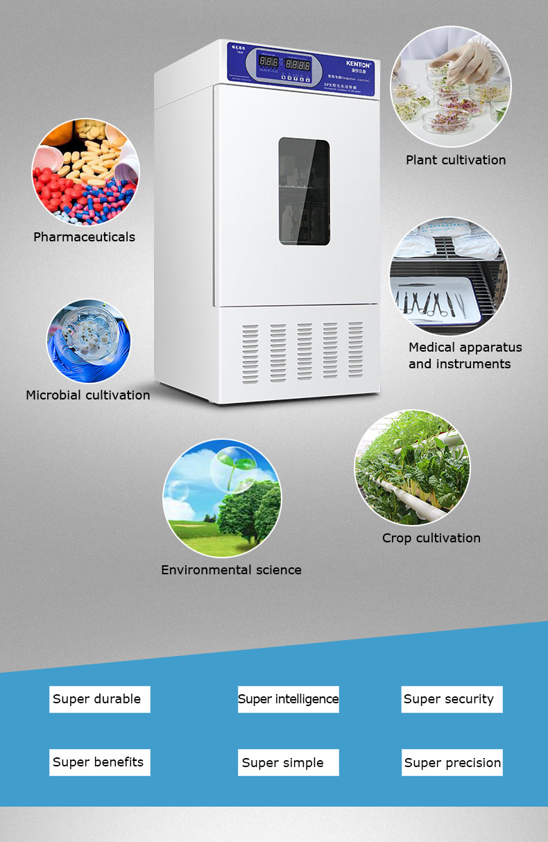 0-65C Laboratory Incubator Bacteriological Biological Cell Culture Incubator