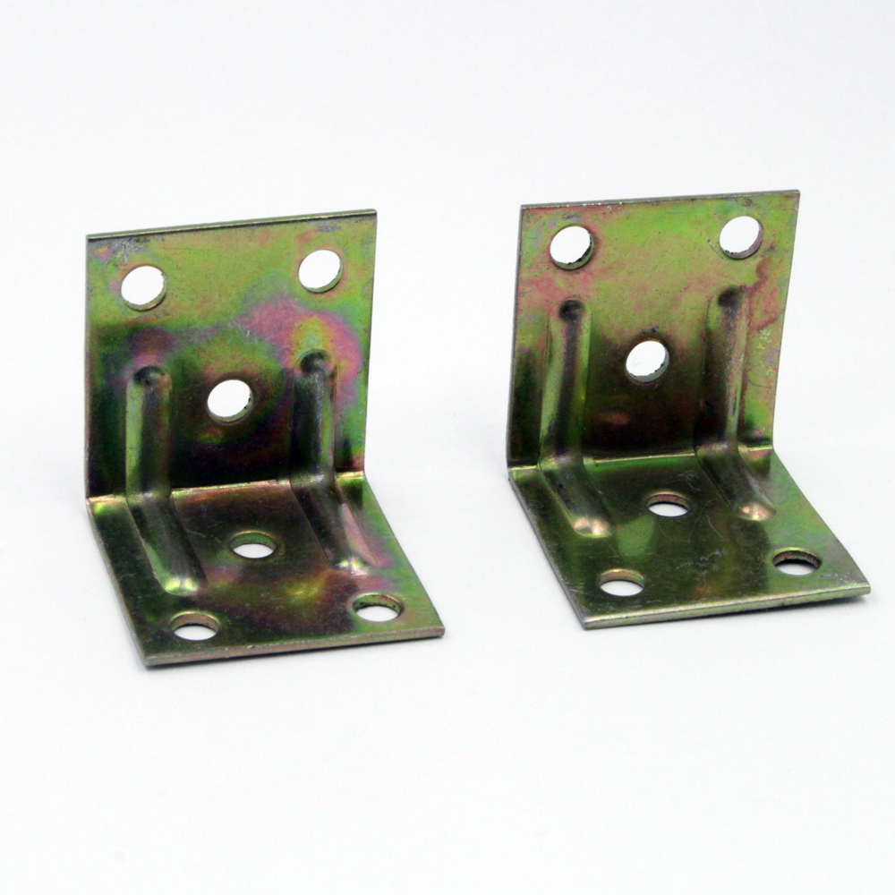 OEM/ODM Metal Corner Brackets Carbon Steel L Shaped Bracket for Furniture