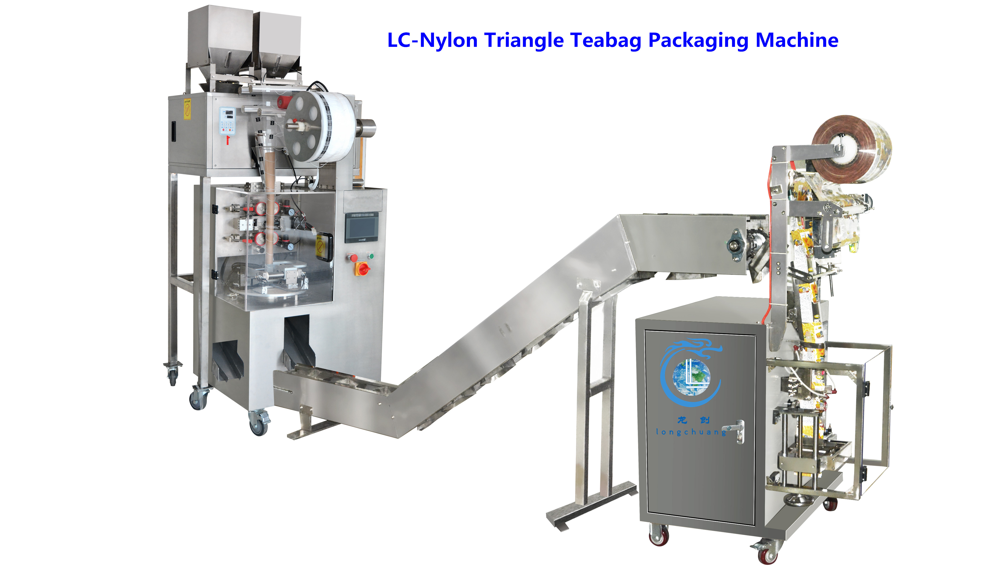 Dried Fruit Nylon Triangle TeaBag Packaging Machine Dried Fruit Nylon Triangle Teabag Packaging Machine