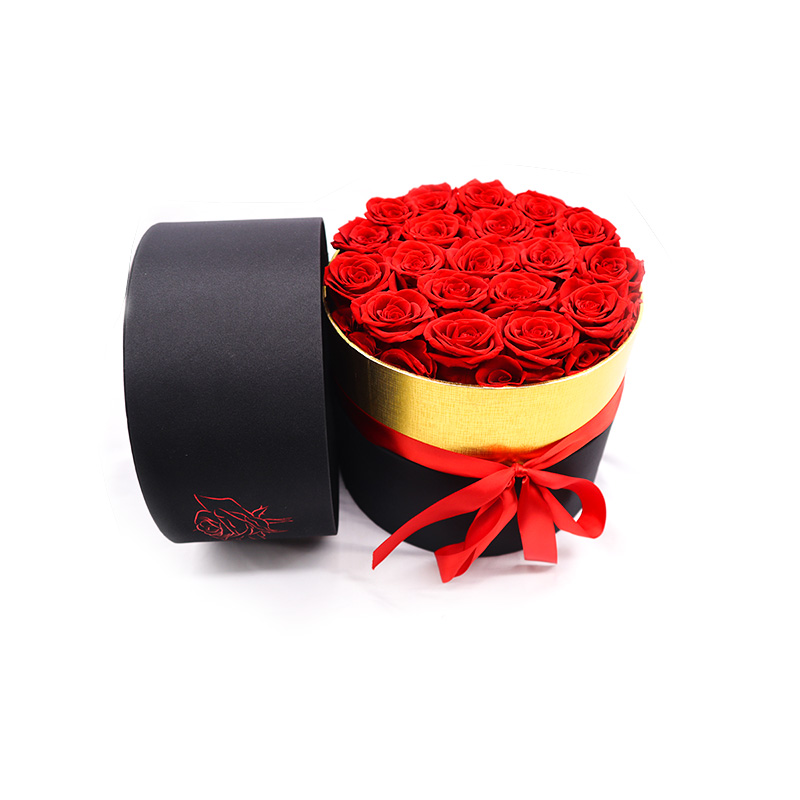 Everlasting Luxury Roses In A Box For Wedding And Home Decoration