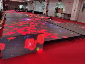 Quality Full Color P4.81 Indoor Disco Party Event Portable Panel Entertainment LED dance floor panels wholesale