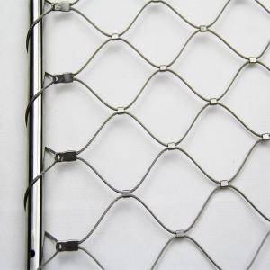 Quality 304/316L Stainless Steel Rope Mesh for Bridge Mesh Stair Protection Net wholesale